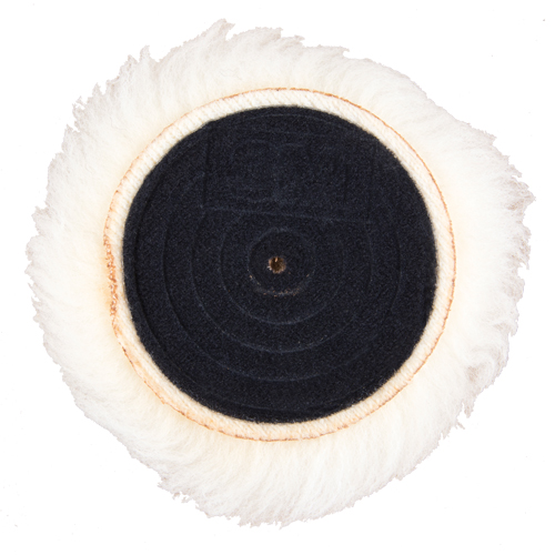 Tampon lustreur en tricot Finesse-it 3" x 15/16", 3" dia., M&eacute;lange de laine Les Fournitures Industrielles Méga