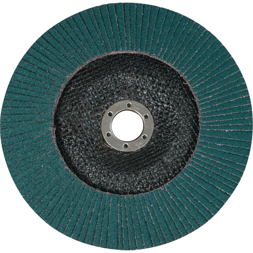 Flap Wheels - 577F Flap Discs, 4-1/2" x 7/8", Type 29, 36 Grit, Zirconium Les Fournitures Industrielles Méga