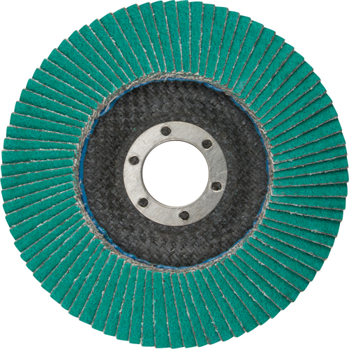 Disques &agrave; lamelles 577F, 4-1/2" x 7/8", Type 29, Grain 60, Zirconium Les Fournitures Industrielles Méga