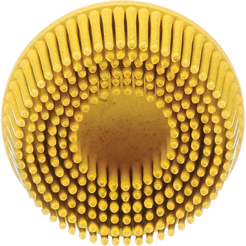 Meule en soie Roloc Scotch-Brite, C&eacute;ramique, Grain Moyen, 2" dia. Les Fournitures Industrielles Méga