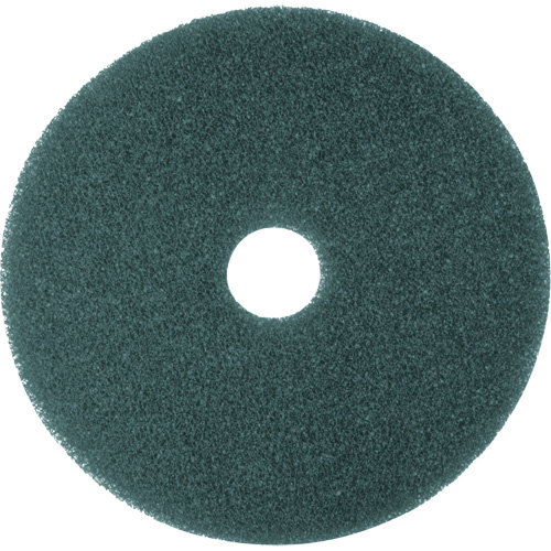 Cleaner Pad, 13", Scrubbing, Blue Les Fournitures Industrielles Méga
