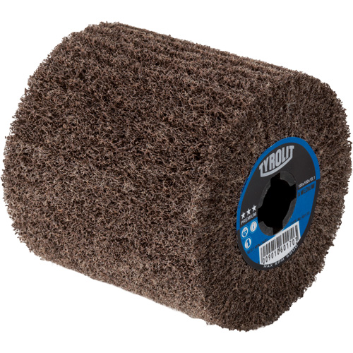 Pro-Line Surface Conditioning Drum, 4" Dia. x 4" W, 3/4" Arbor, Coarse Grit, Aluminum Oxide Les Fournitures Industrielles Méga