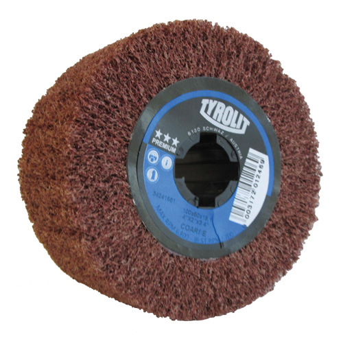 Pro-Line Surface Conditioning Drum, 4" Dia. x 2" W, 3/4" Arbor, Coarse Grit, Aluminum Oxide Les Fournitures Industrielles Méga