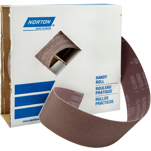 Rouleau de toile abrasive Metalite, Oxyde d'aluminium, 2" la x 150' lo, Grain 220 Les Fournitures Industrielles Méga