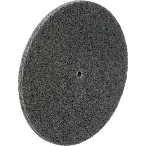 Scotch-Brite EXL Unitized Wheel, 6" x 1/4", 1/4" Arbor, Fine Grit, Silicon Carbide Les Fournitures Industrielles Méga