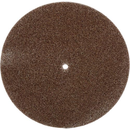 Meule homog&egrave;ne SST, ST- UW Scotch-Brite, 6" x 3/16", Arbre de 1/4", Grain de Fin, Oxyde d'aluminium Les Fournitures Industrielles Méga