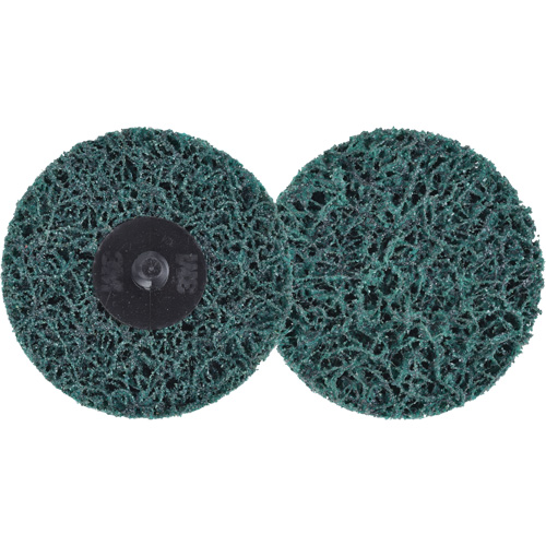 Scotch-Brite Roloc Clean & Strip XT Pro Extra Cut Disc, 3" Dia., Extra Coarse Grit, Aluminum Oxide Les Fournitures Industrielles Méga