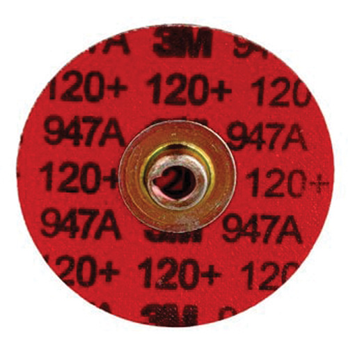 Cubitron II Roloc Durable Edge Disc, 3" Dia., 120+ Grit, Ceramic Les Fournitures Industrielles Méga