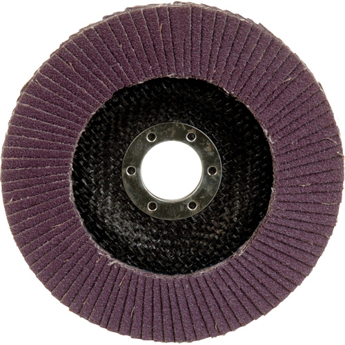 769F Quick Change Flap Disc, 5" x 7/8", Type 27, 80+ Grit, Ceramic Les Fournitures Industrielles Méga