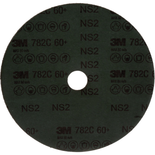 Disque en fibre 782C, C&eacute;ramique, 60+, 7" Dia x 7/8" Arbre Les Fournitures Industrielles Méga