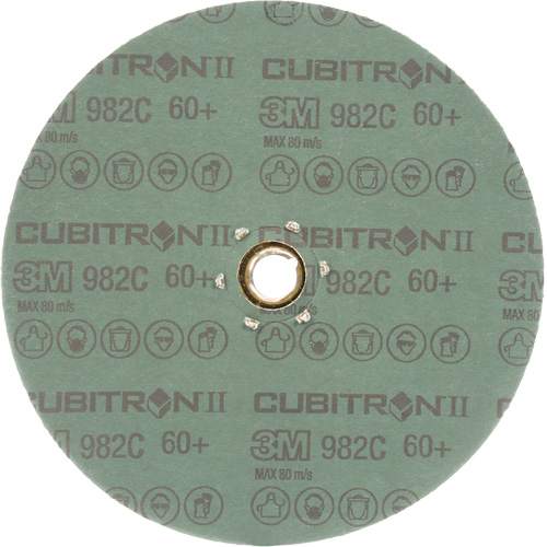 Disque en fibre 982C Cubitron II, C&eacute;ramique, 60+, 7" Dia Les Fournitures Industrielles Méga
