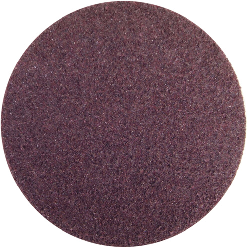Disque non tiss&eacute; autoagrippant, 2" dia., Grain Moyen, Oxyde d'aluminium Les Fournitures Industrielles Méga