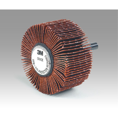 Flap Disc 747D, Aluminum Oxide/Ceramic, 60 Grit, 1" x 1" x 1/4" Les Fournitures Industrielles Méga