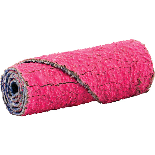 R982 Cartridge Roll, 60 Grit, 1/2" Dia., Ceramic Alumina, 1-1/2" L, 1/8" Arbor Les Fournitures Industrielles Méga