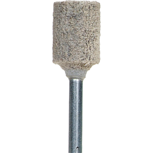 Cotton Fiber Mounted Point, A0, Aluminum Oxide, 3/8" Dia., 1-1/2" L, 80 Grit Les Fournitures Industrielles Méga