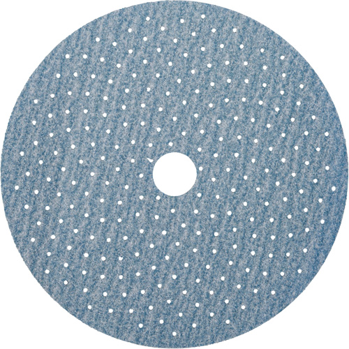 Disque pour aspiration avec trou central Dry Ice Multi-Air Cyclonic A975, dia 6", Grain P280, C&eacute;ramique d'alumine Les Fournitures Industrielles Méga
