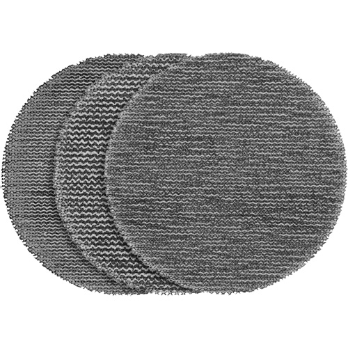 Disques de ponçage avec maille antid&eacute;chirure PowerGrid, dia 3", Grain Assorti, Oxyde d'aluminium Les Fournitures Industrielles Méga