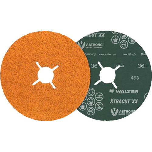 Disque XTRACUT XX, C&eacute;ramique, 36+, 7" Dia x 7/8" Arbre Les Fournitures Industrielles Méga