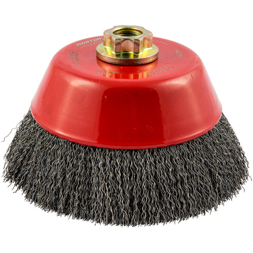 Brosse-boisseau &agrave; fils cr&ecirc;p&eacute;s Les Fournitures Industrielles Méga