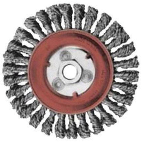 Roue compl&egrave;te de c&acirc;ble de torsion, Dia. 5", Fils 0,02", Arbre 5/8"-11, Acier Les Fournitures Industrielles Méga