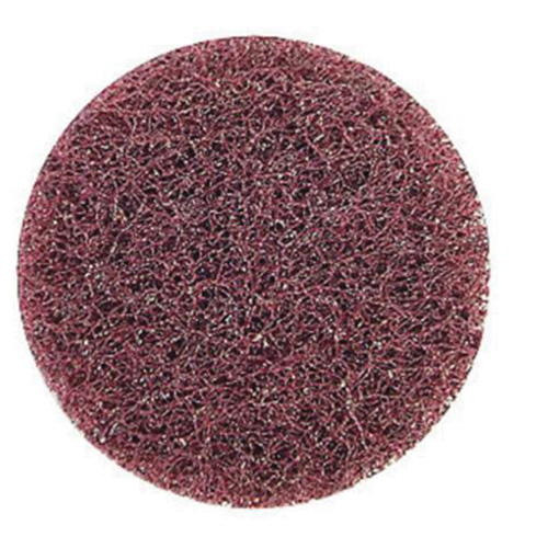 Bear-Tex&reg; High Strength Non-Woven Quick-Change Buffing Disc, 2" Dia., Medium Grit, Aluminum Oxide Les Fournitures Industrielles Méga