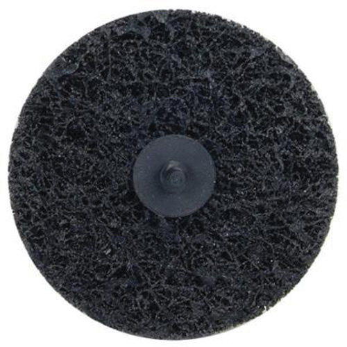 Disques non tiss&eacute;s &agrave; remplacement rapide pour d&eacute;capage Bear-Tex, 4" dia., Grain Extra grossier, Carbure de silicium Les Fournitures Industrielles Méga