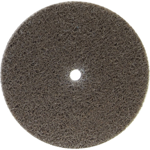 Bear-Tex&reg; Non-Woven Unified Wheel, 3" x 1/4", 3/8" Arbor, Medium Grit, Aluminum Oxide Les Fournitures Industrielles Méga