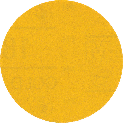 Hookit Gold Abrasive Disc, 09213, 3" Dia., 180 Grit, Aluminum Oxide, C-Weight Les Fournitures Industrielles Méga