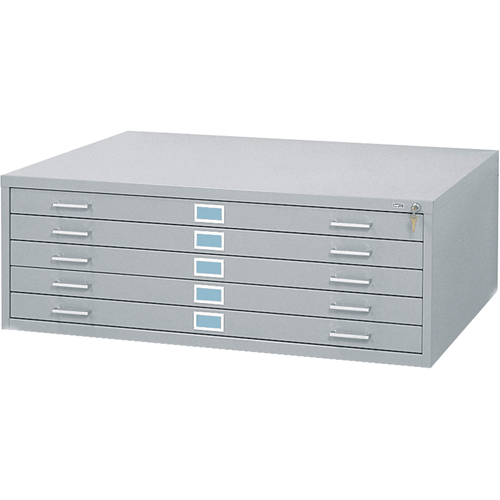 Classeurs en acier pour plans, 5 Tiroirs, 46-3/8" la x 35-3/8" p x 16-1/2" h Les Fournitures Industrielles Méga