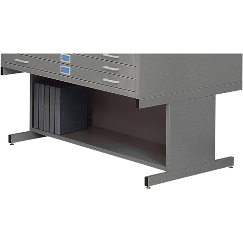 High Base for Steel Plan File Cabinet Les Fournitures Industrielles Méga
