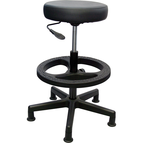 Tabouret de travail de s&eacute;rie 900, Stationnaire, Ajustable Hauteur, Capacit&eacute; 250 lb Les Fournitures Industrielles Méga