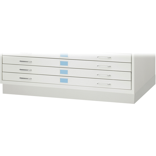 Closed Base for Facil Flat File Cabinets Les Fournitures Industrielles Méga