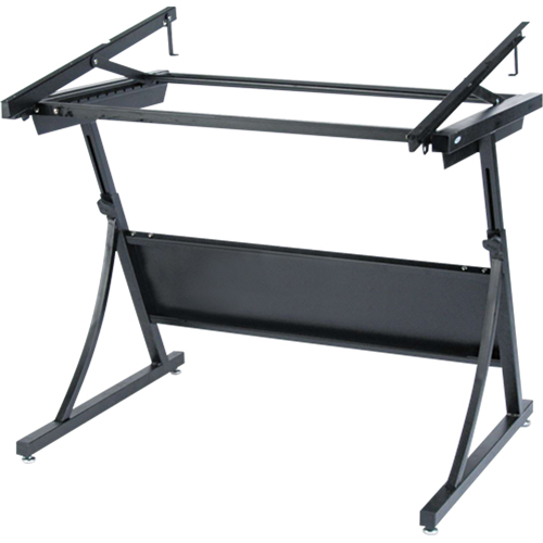 PlanMaster Height-Adjustable Drafting Table, 43" W x 29-1/2" - 37-1/2" H, Black Les Fournitures Industrielles Méga