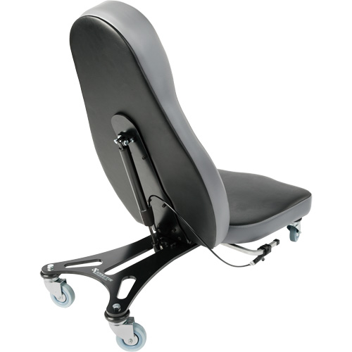 Chaise ergonomique Flex 2, Vinyle, Noir Les Fournitures Industrielles Méga