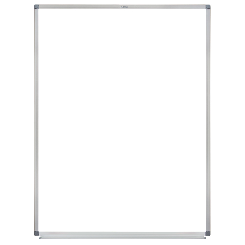Porcelain Whiteboard, Magnetic, 36" W x 48" H Les Fournitures Industrielles Méga