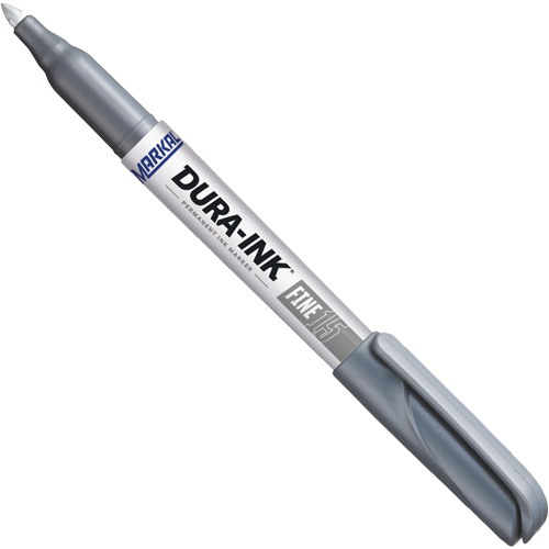 Dura-Ink&reg; #15 Permanent Marker, Silver, Fine Tip Les Fournitures Industrielles Méga