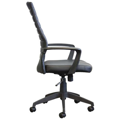 Chaise de bureau Activ A-128, Polyur&eacute;thane, Noir, Capacit&eacute; 275 lb Les Fournitures Industrielles Méga
