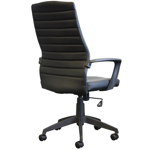 Chaise de bureau Activ A-128, Polyur&eacute;thane, Noir, Capacit&eacute; 275 lb Les Fournitures Industrielles Méga