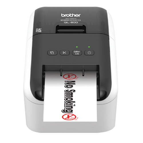 Label Printer, Desktop, Plug-in, PC & Mac Compatible Les Fournitures Industrielles Méga