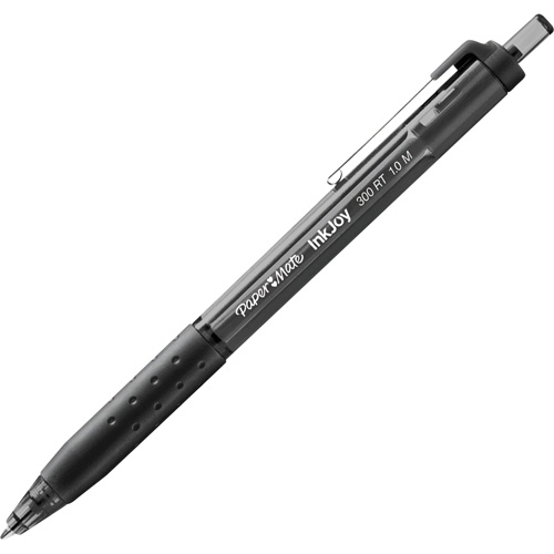 Inkjoy 300RT Pen, Black, 1 mm, Retractable Les Fournitures Industrielles Méga
