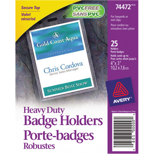 &eacute;tui robuste pour badge Les Fournitures Industrielles Méga