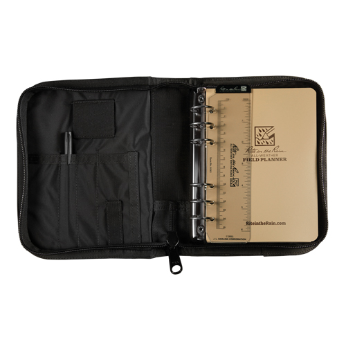 Trousse de d&eacute;part pour planificateur de terrain, Couverture souple, Noir, 0 Pages, 4-5/8" , 7"  Les Fournitures Industrielles Méga