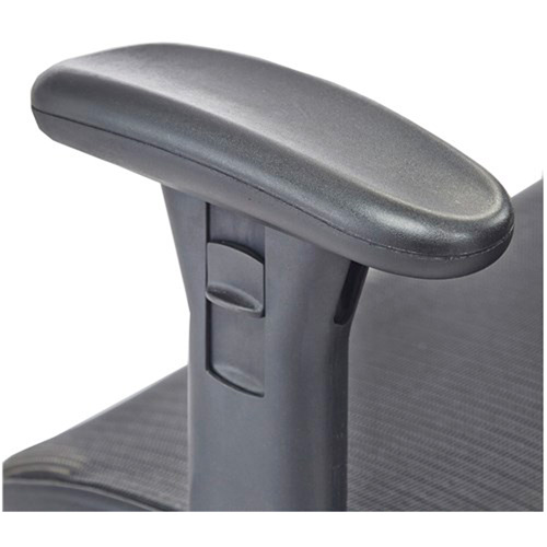 Chaise &eacute;conomique pour personnes de taille forte ou grandes, Mailles, Noir, Capacit&eacute; 450 lb Les Fournitures Industrielles Méga