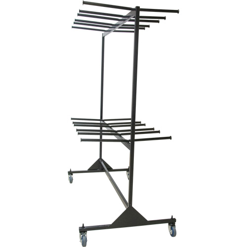 Double-Sided Folding Chair Caddy Les Fournitures Industrielles Méga