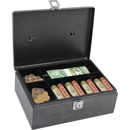 Cash Box with Latch Lock Les Fournitures Industrielles Méga