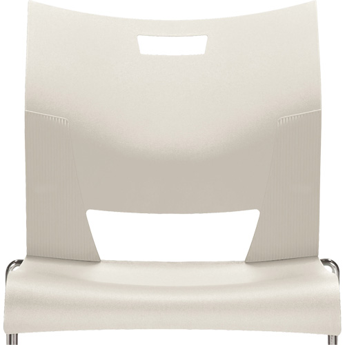 Duet Armless Training Chair, Plastic, 33-1/4" High, 350 lbs. Capacity, White Les Fournitures Industrielles Méga