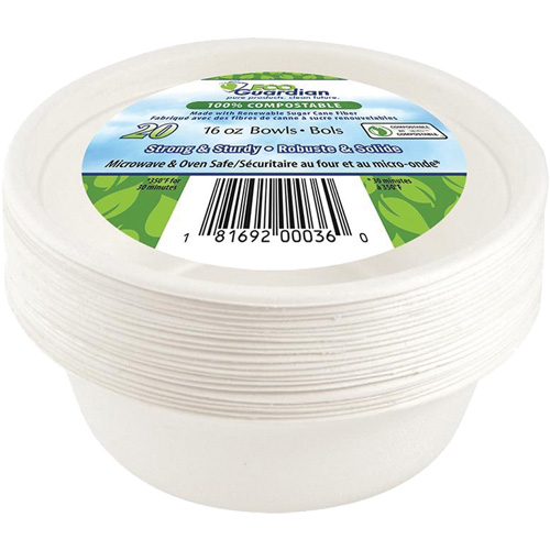 Bol compostable Eco Guardian Les Fournitures Industrielles Méga
