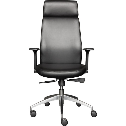 Fauteuil de cadre &agrave; dossier &eacute;lev&eacute; s&eacute;rie Activ, Polyur&eacute;thane/Vinyle, Noir, Capacit&eacute; 275 lb Les Fournitures Industrielles Méga
