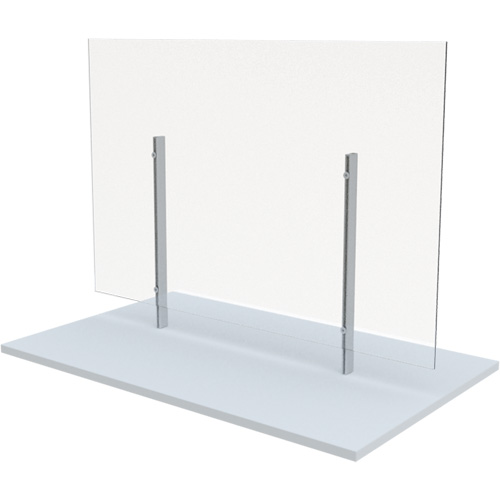 Vitre hygi&eacute;nique sur pied, 36" la x 36" h Les Fournitures Industrielles Méga