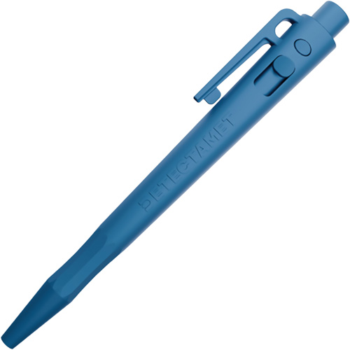 Metal Detectable & X-Ray Visible HD Pen, Blue, Retractable Les Fournitures Industrielles Méga